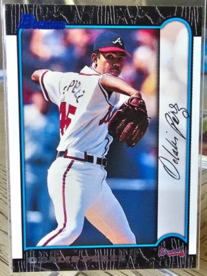 1999 Bowman Odalis Perez RC #152 Atlanta Braves - Image 1 of 2