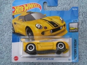 H2136 LOTUS SPORT ELISE yellow Hot wheels 2022 136/250 CaseLM - Picture 1 of 2