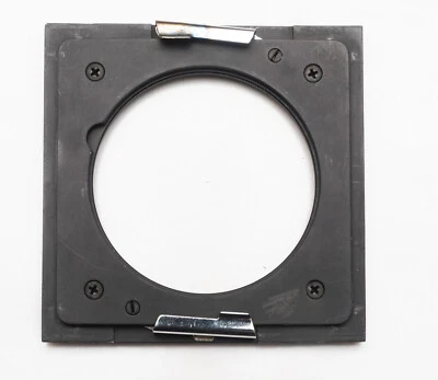 Graflex  4x5 To Graphic View Camera 101mm Square Lens Board Adapter - Image 1 of 2