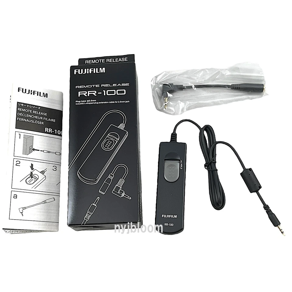 New FUJIFILM RR-100 Wired Remote Release for  Select X & GFX Series Cameras - Image 1 of 4