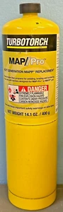 Turbo Torch MAP Gas, Welding Brazing Soldering Fuel, Pro® Gas Cylinder , 14.1 oz - Picture 1 of 1