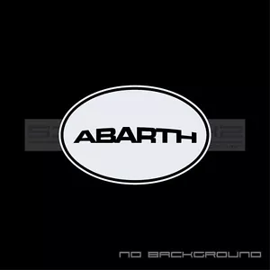 Abarth Sticker logo decal country decal fiat 500 c 500 x Pair - Bild 1 von 1