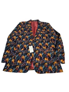 NWT Mens Murano Suit Coat 2 Button Closure Ancient Renaissance Collection XXL - Picture 1 of 13