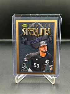 2023 Topps Finest Flashbacks Lenyn Sosa Sterling Rookie #9 White Sox - Picture 1 of 2