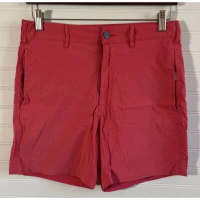Bañador Onia para hombre rojo coral pantalones cortos de playa secado rápido informales, medianos Foto 1 de 4