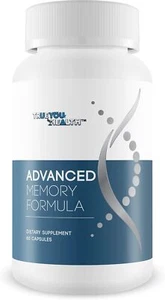 Advanced Memory Formula - Best Natural Brain Supplement - 60 Capsules Best 09/25 - Picture 1 of 5