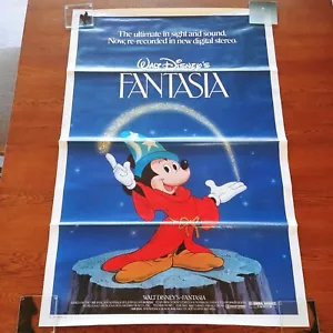 Fantasia Walt Disney Mickey Mouse Poster Rolled - Picture 1 of 9