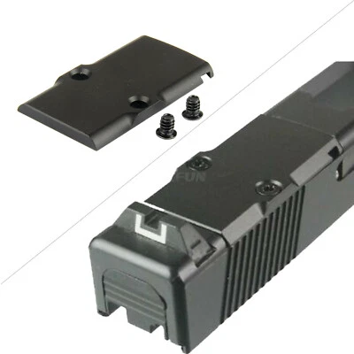 TF RMR Cover Plate Fits Glock Slides Trijicon Holoson Swampfox ANGLED/NOBossCut