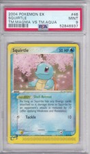 PSA 9 2004 Pokemon EX Team Magma Vs Team Aqua Squirtle 46/95 PSA 9 Mint