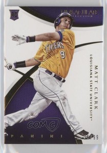 2015 Panini Immaculate Collegiate Rookie /99 Matt Clark #174 Rookie RC