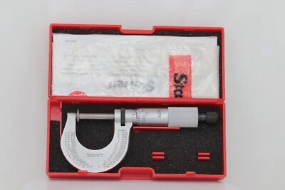 Starrett 256RL-1, Micrómetro de Disco, 0–1", 0.001" Foto 1 de 4