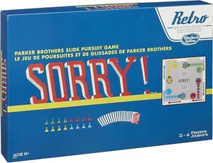 Sorry! Parker Brothers 1958 Retro Series Edition New Sealed - Picture 1 of 3