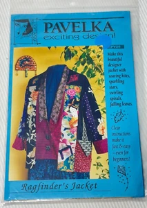 Pavelka Designs Wearable Art Kimono/Ragfinders Jacket Uncut Pattern Sizes S-XXL - Picture 1 of 6