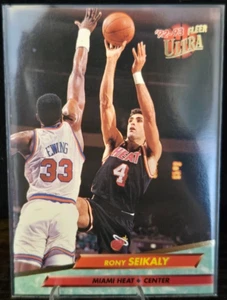 Fleer - 1992 - Rony Seikaly - #102 Miami Heat - Card - Picture 1 of 2