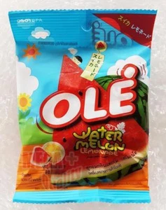 Ole Fresh Watermelon Lemonade Flavour Candy Tropical Thai Fruit Sweet + Sour 40g - Picture 1 of 2