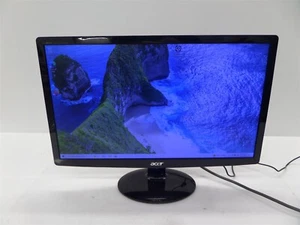 Acer S202HL 20" 1600 x 900 LCD Monitor w/ Stand - No Power Adapter - Picture 1 of 7