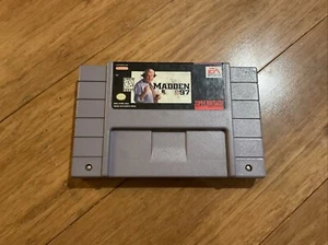 Madden NFL 97 SNES Super Nintendo - Tested & Working Football - Picture 1 of 3