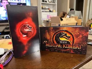 Mortal Kombat 9 Kollectors Edition Bookends and Book - Picture 1 of 9
