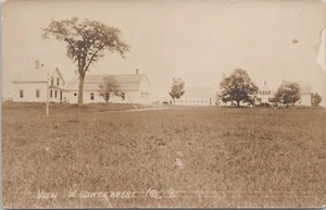 RPPC West Winterport Maine Panoramic Town View 1912 - Picture 1 of 2