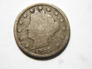 1895 G Liberty V Nickel, Nice *Lower Priced* Vintage Coin to collect - Imagen 1 de 4