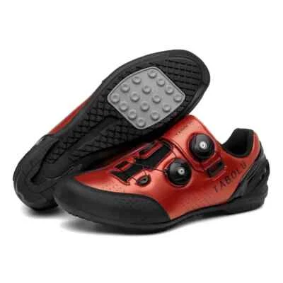 Racing Road Cycling Shoes Breathable Non-Locking Men's Professional Sports Shoes - Image 1 of 4