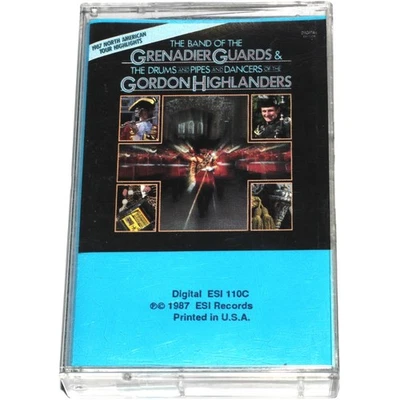 Band of the Grenadier Guards & Drums & Pipes Gordon Highlanders Cassette TESTED - Image 1 of 4