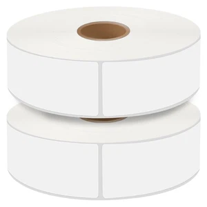 2000 Stck. Abnehmbare Gefrieretiketten, 1 x 3 Zoll für Lebensmittelbehälter Gläser Wasserdicht - Bild 1 von 6