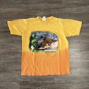 Vintage Scooby Doo Shirt Youth Medium Y2K 2000 Cartoon Network Kids Tie Dye - Picture 1 of 10