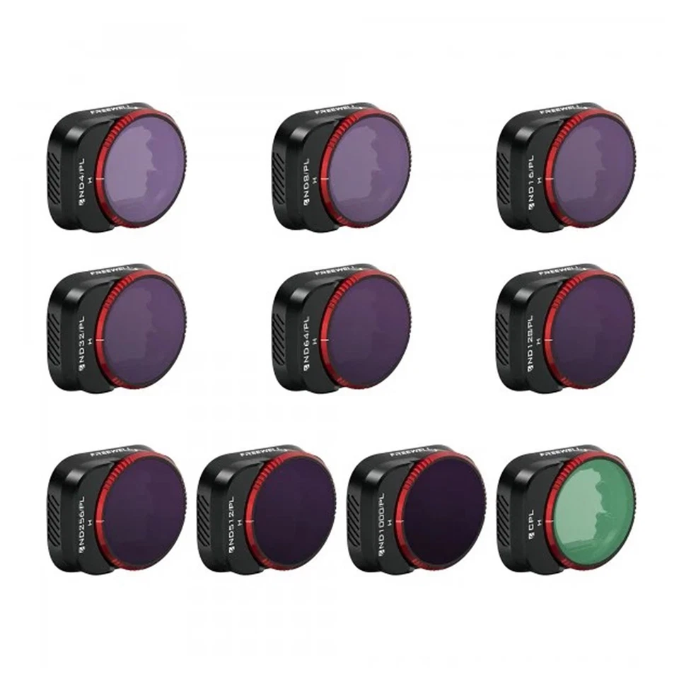 Freewell Gear ND/PL Filter 10PACK für DJI Mini 3 Serie