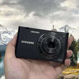Samsung MV900f Black Digital Camera 1080i HD Video Recording Tiltable Screen - Picture 1 of 9