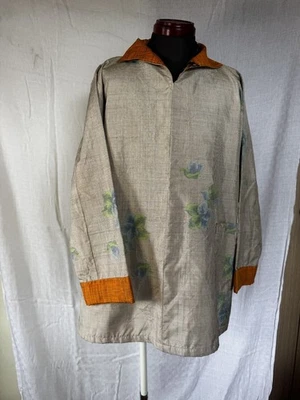 Vintage Japanese Kimono Remake Yellow-sleeved dress　SHIPPING FREE - Image 1 of 4