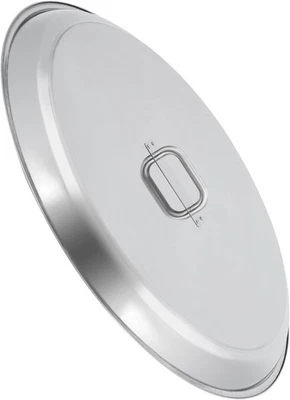 Pantalla de chispas para fogata exterior 304 acero inoxidable 20/36 pulgadas cubierta con mango elevador Foto 1 de 4