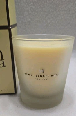 Henri Bendel Home Lemon Verbena 10 oz Scented Candle Glass Jar RETIRED Boxed - Image 1 of 4