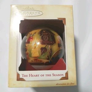 Adorno sello vintage 2000 El corazón de la temporada en caja. - Imagen 1 de 5