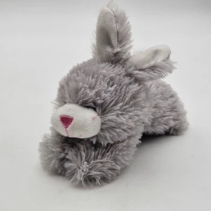 Hugfun 6" Easter Bunny Plush Stuffed Animal Plush Grey Fuzzy Cute - Picture 1 of 6