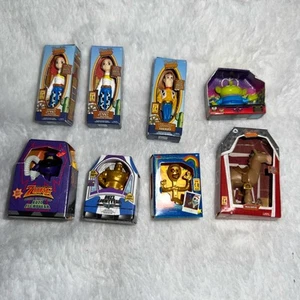 Lot 8 Zuru Mini Brands Disney Toy Story GOLD Buzz & Forky, Woody Zurg Alien - Picture 1 of 6
