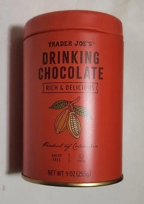 Trader Joe's Colombian Drinking Chocolate, Dairy Free Hot Cocoa Mix, 9 Oz - Image 1 of 3
