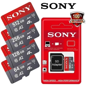 2TB Micro SD Memory Card Class High Speed TF Flash 1TB 512GB 256GB 128GB 64GB UK - Picture 1 of 11