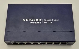 NETGEAR ProSAFE 8-Port Gigabit Ethernet Switch GS108v4 (Comes With Cord) - Picture 1 of 2