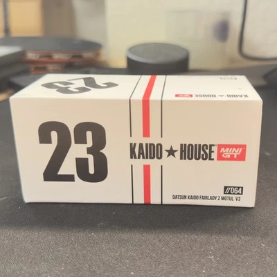 Kaido House x Mini GT 064 Fairlady Z Motul V3 White Diecast JDM Loose  - Image 1 of 4