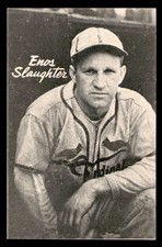 1947 W572 D305 Bond Bread Baseball #39 Enow Slaughter EX/MT