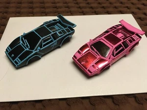 CUSTOM TYCO "TRON" Lamborghini Countach - HO Slot Car Bodies - Picture 1 of 7