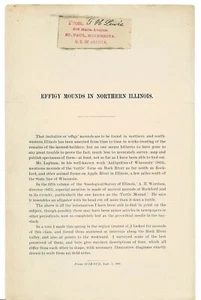 1888 BILDNISHÜGEL IN NORTHERN ILLINOIS - SIGNIERT von THEODORE HAYES LEWIS - Bild 1 von 3