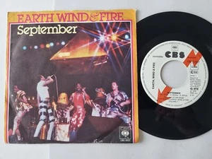 Earth, Wind & Fire - September 7'' Vinyl Germany PROMO - Picture 1 of 5