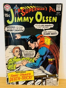 SUPERMANs PAL JIMMY OLSEN 121 CLASSIC DC COMICS  SILVER AGE  - Picture 1 of 6