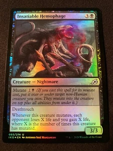 Magic Magic Magic 1x1 - Lámina de hemófago insaciable Ikoria: Edición LOB Casi nuevo (Avl 16) - Haz una oferta - Imagen 1 de 3