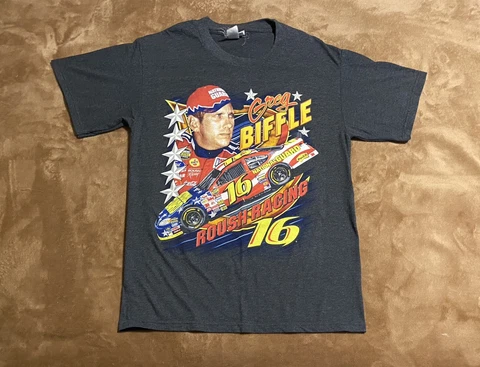 Greg Biffle Roush Racing #16 NASCAR Chase Authentics T-shirt size M Cover