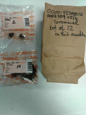 12 STIHL FS72 FS74 FS75 FS76 FS80 FS85 KM85 FC75 HT75 BG85 BR420 TS460 GROMMET - Image 1 of 4