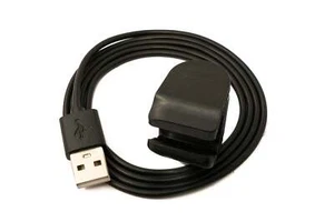 Kabel USB 2.0 100 cm kabel ładujący do smartwatcha Amazfit Band 7 5 w kolorze czarnym - Zdjęcie 1 z 4