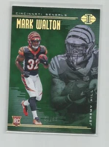 2018 Illusions AUSTIN HOOPER & TONY GONZALEZ Green 80/99 - Foto 1 di 1